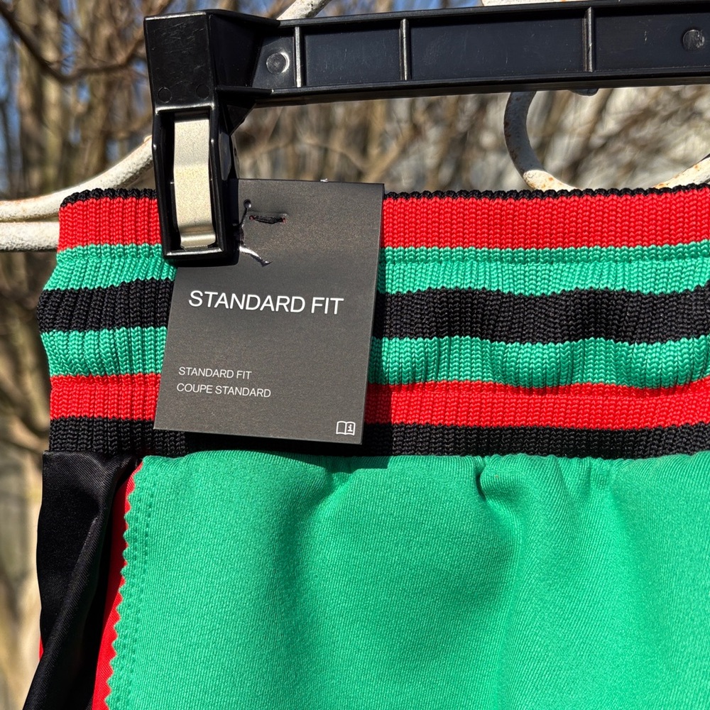 Jordan Green Track Jacket and Joggers with Red and Black Trim - Picture 5 of 6